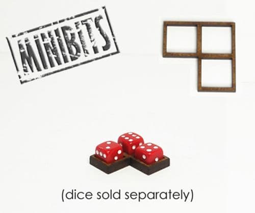 Corner dice frames (x7)