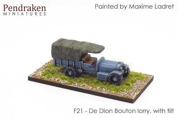 De Dion Bouton lorry, with tilt