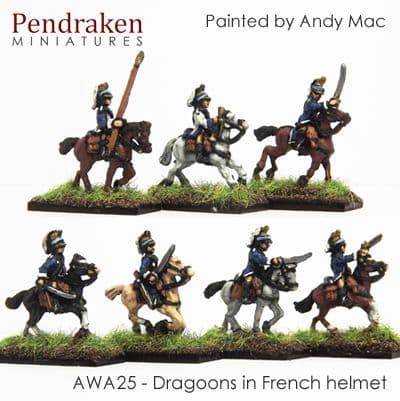 Dragoons in French helmets