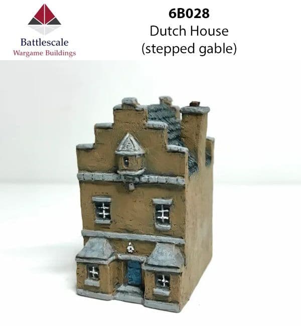 Stopped Gable Dutch Stepped Gables