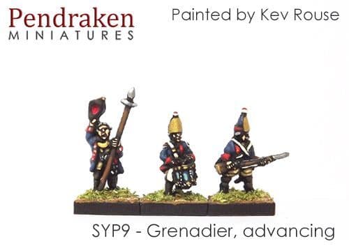 Grenadier, advancing