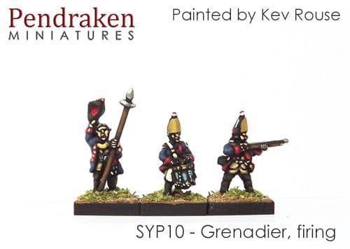Grenadier, firing
