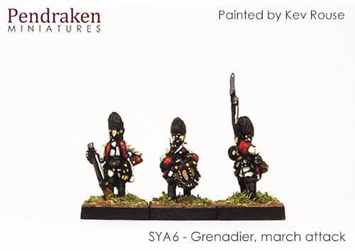 Grenadier, march attack