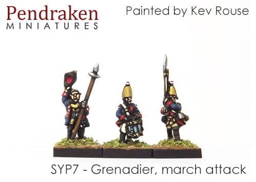 Grenadier, march attack