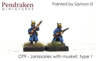 Janissaries with musket, type 1