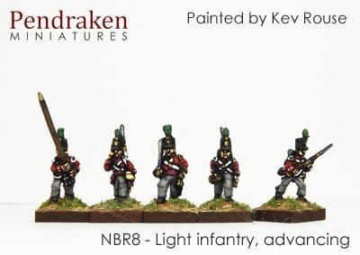 Light infantry, advancing (16)