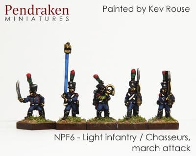 Light infantry/Chasseurs, march attack (16)
