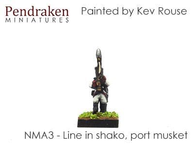 Line shako port musket