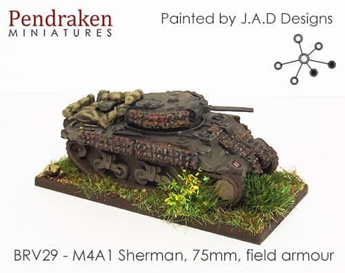 M4A1 Sherman, 75mm, field armour