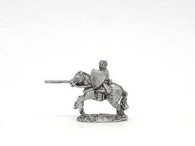 Mounted sergeant with lance