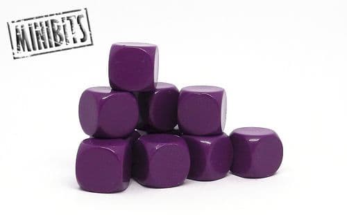 Purple blank dice