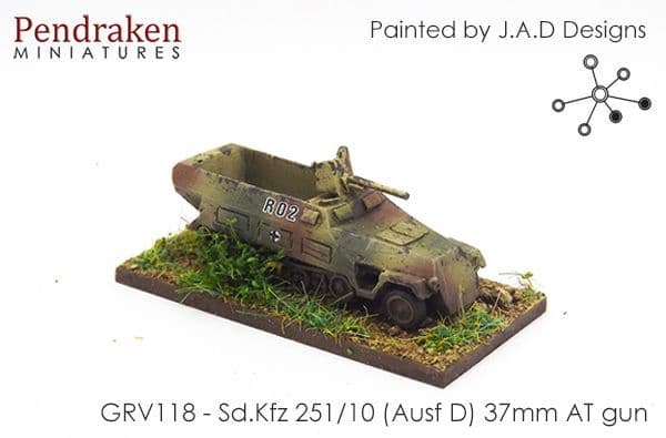 Sd.Kfz 251/10 (Ausf D) 37mm AT gun