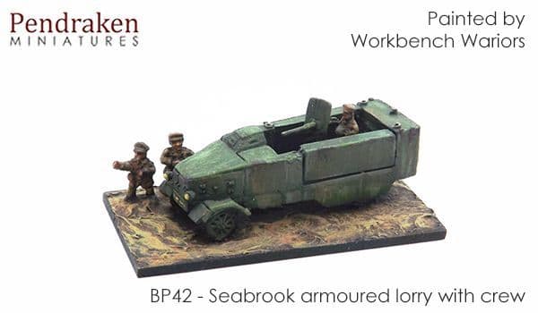 Seabrook armoured lorry with crew