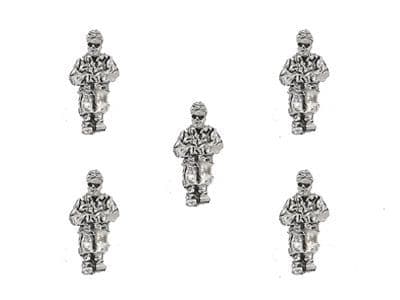 WWII German Army Drivers – 5 Figure Set – Unpainted 3D Resin Prints – 1/35 Scale Approx