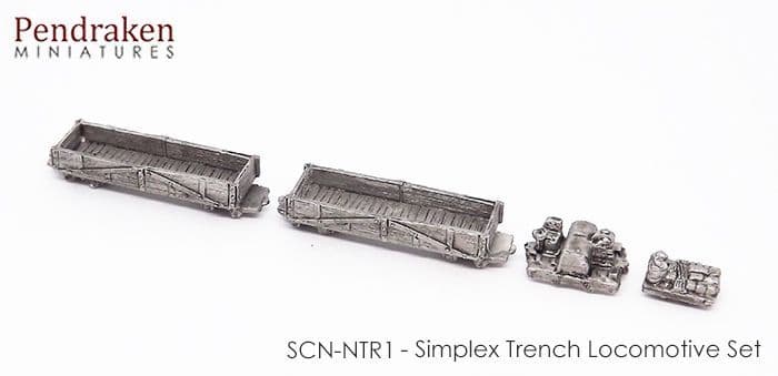 Simplex trench locomotive set