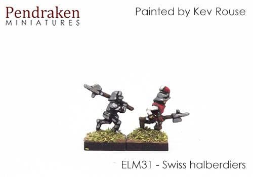 Swiss halberdiers