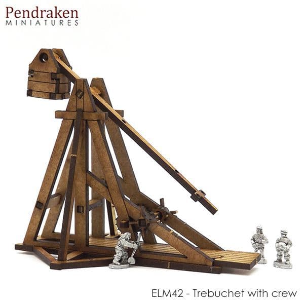 Trebuchet with crew