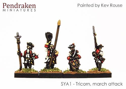 Tricorn, march attack