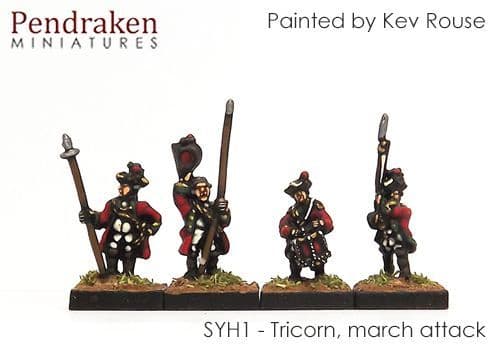Tricorn, march attack