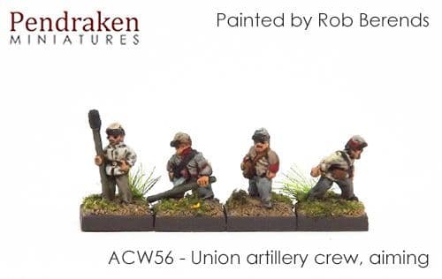 Union artillery crew, aiming (16)
