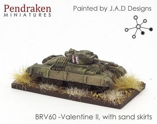 Valentine II, with sand skirts