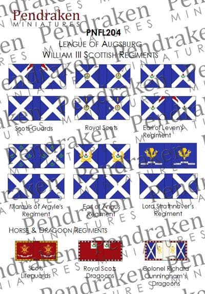 William III, Scottish Regiments