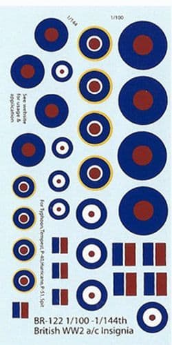 WWII British Aircraft Insignia 2 [1/100-1/144]