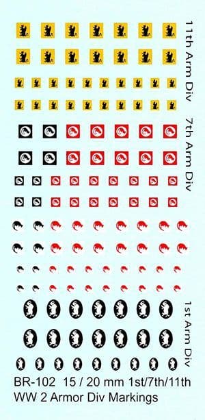 WWII British Markings [1/100-1/76]