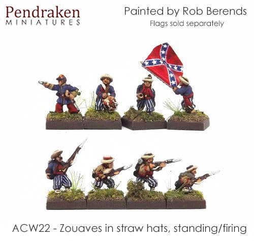 Zouaves in straw hats, inc. command
