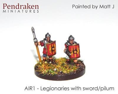 Legionaries with sword/pilum