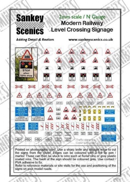 Level Crossing Signage