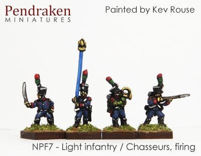 Light infantry/Chasseurs, firing (16)