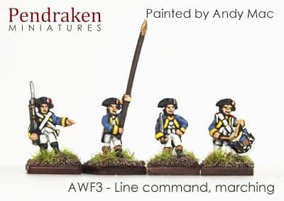Line command, marching (20)