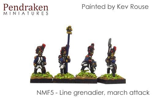 Line grenadier, march attack