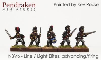 Line / light elites, firing/advancing (16)