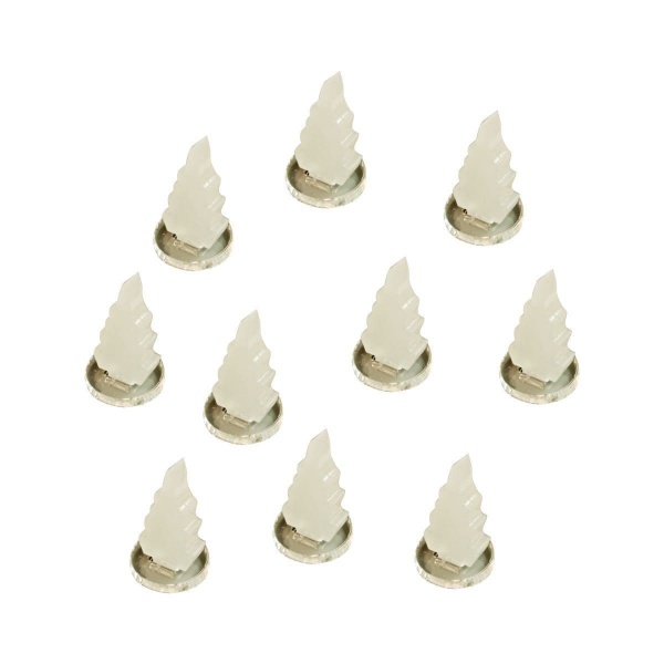 LIT-TS079 Splash Markers, Micro, Translucent White & Clear (10)