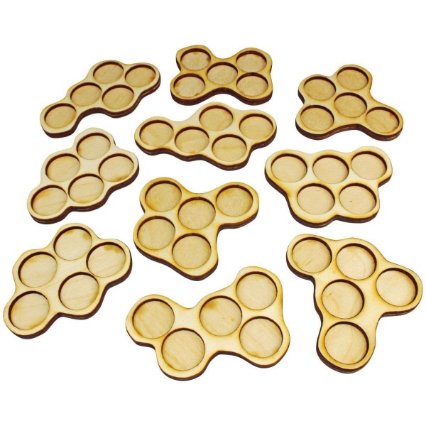 LITKO 5-Figure Horde Tray For 20mm Circle Bases (10)