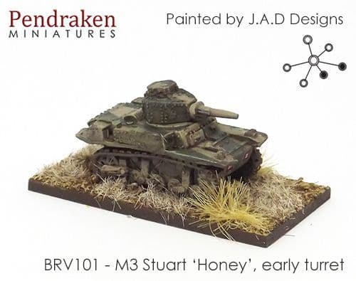 M3 Stuart 'Honey', early turret