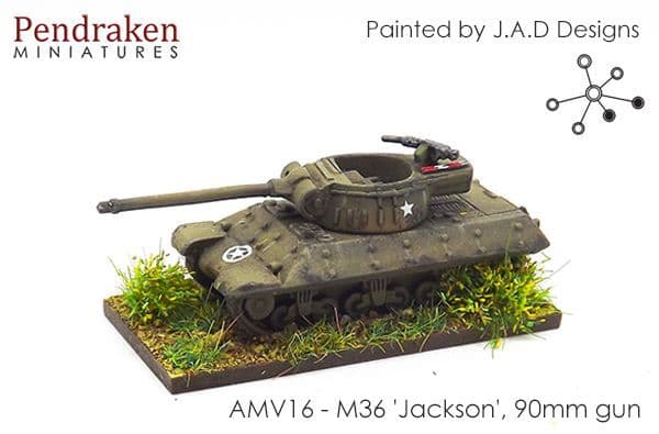 M36 'Jackson' 90mm gun