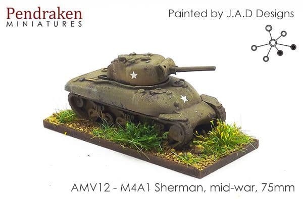 M4A1 Sherman, mid-war, 75mm