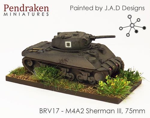 M4A2 Sherman III, 75mm