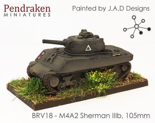 M4A2 Sherman IIIb, 105mm