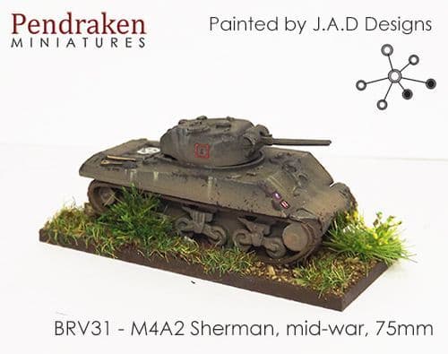 M4A2 Sherman, mid-war, 75mm