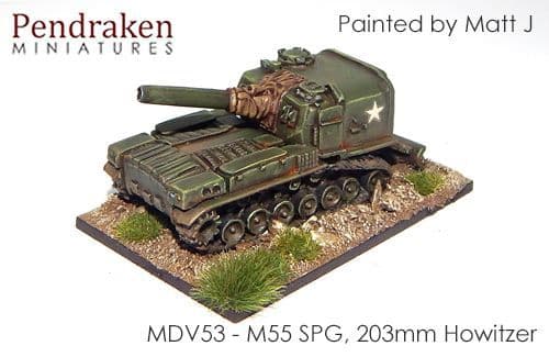 M55 SPG, 203mm Howitzer