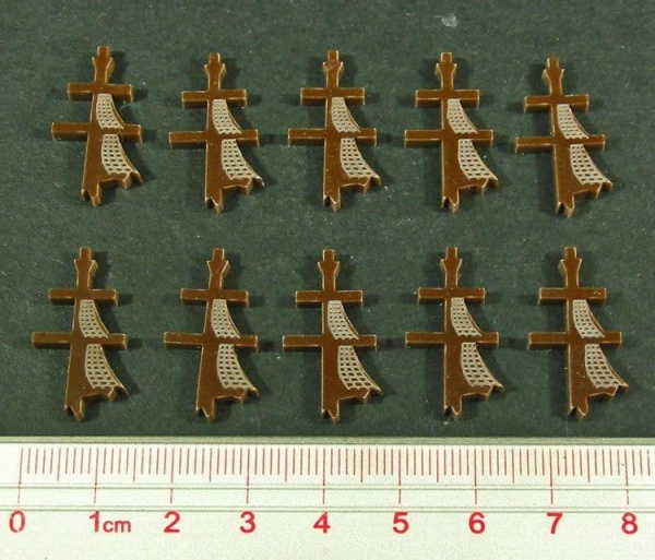 Mast Down Tokens, Brown (10)