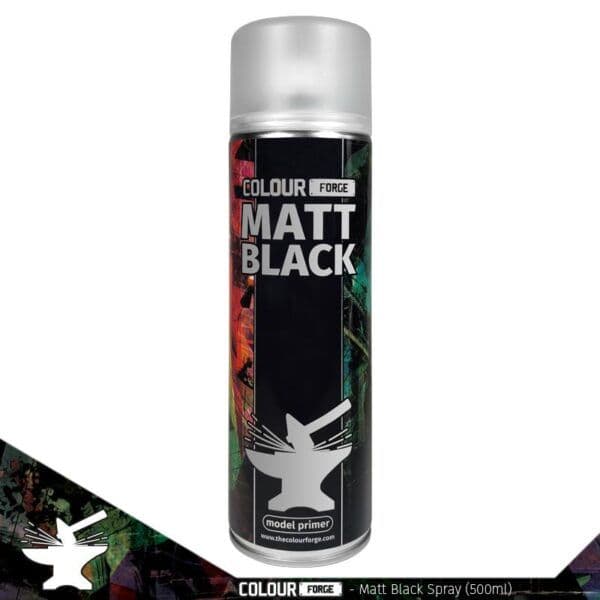 Matt Black Primer, 500ml