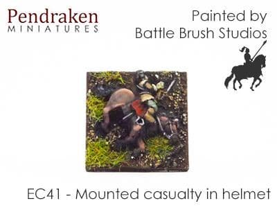 17th C. mounted casualties, in helmet (5)