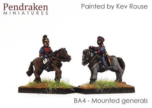 Mounted generals (5)