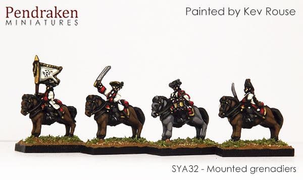Mounted grenadiers