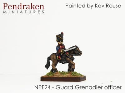 Mounted Guard Grenadier officers (5)